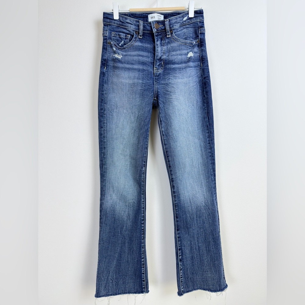 BKE Parker High Rise Bootcut Jeans 26 Distressed